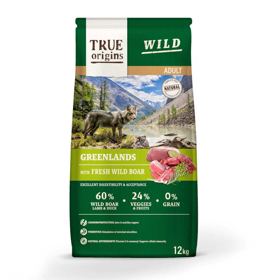 Ração para cães True Origins Wild Greenlands