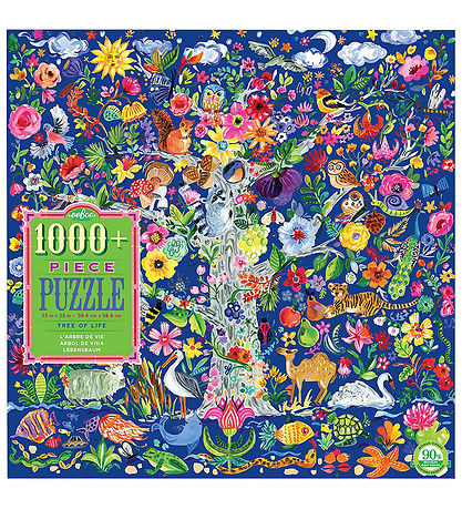 Eeboo Puzzlespiel - 1000 Teile - Baum des Holz