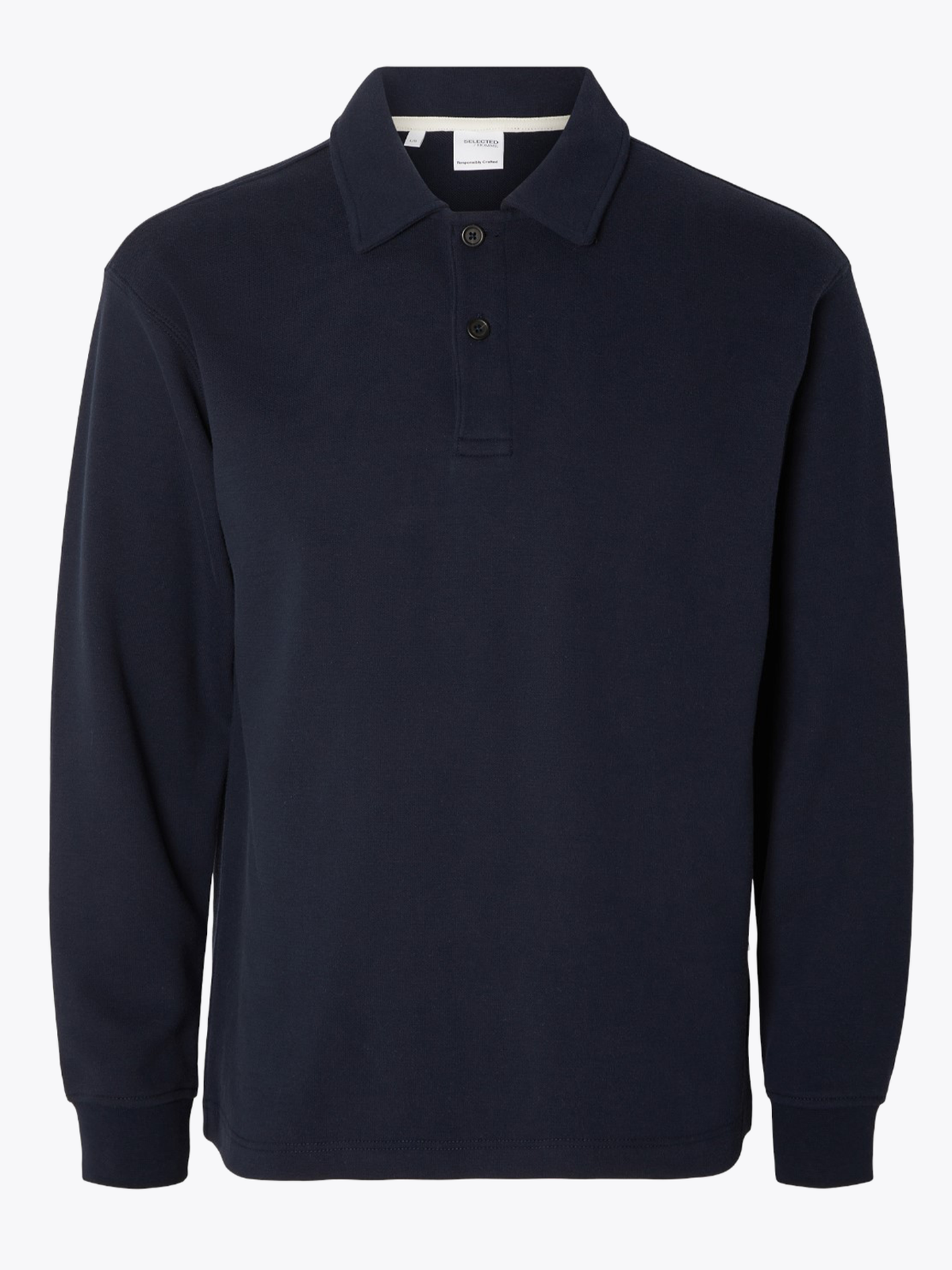 Selected Homme Relax Dap Long Sleeve Polo