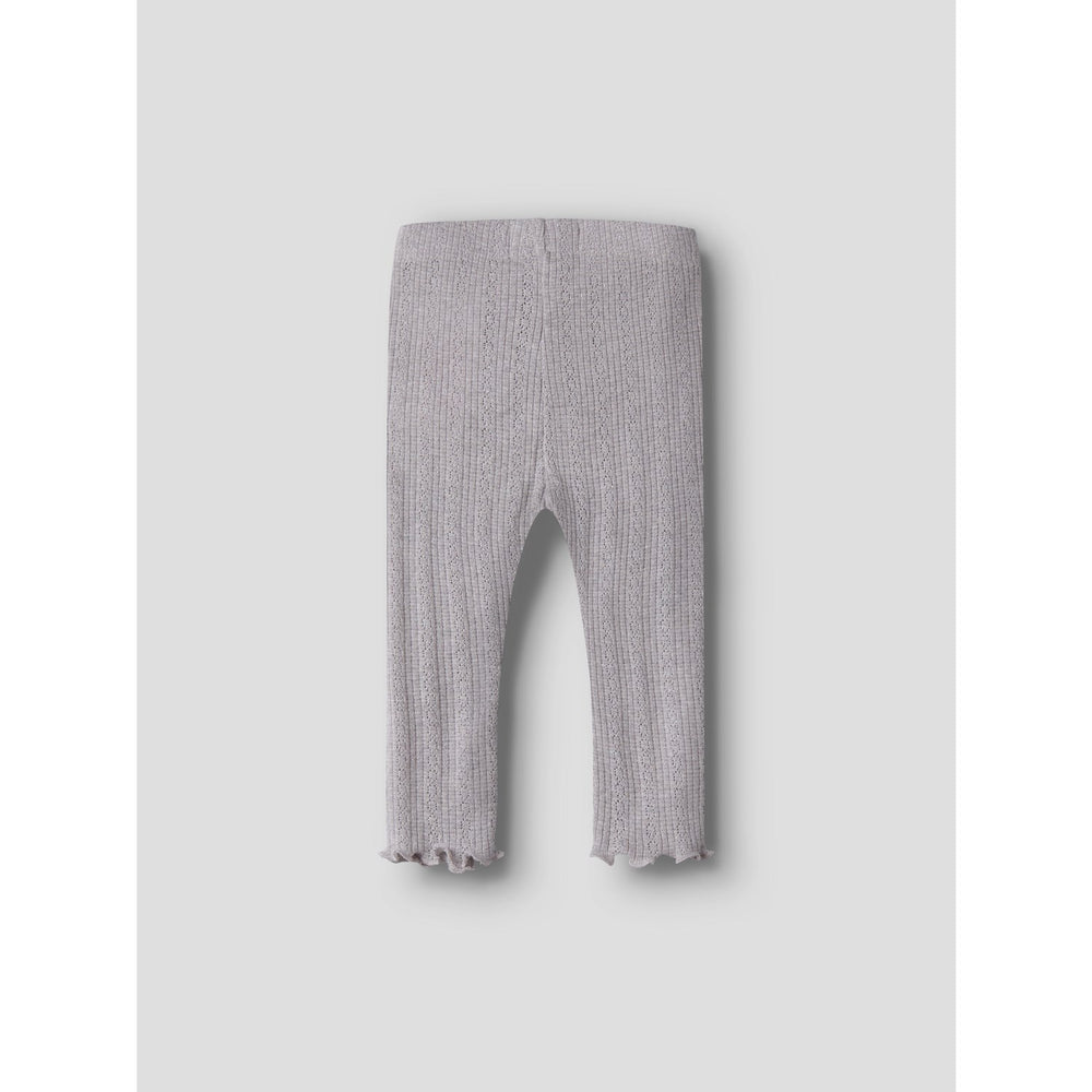Køb Name It Lilac Marble Melange Nbfblitta Leggings