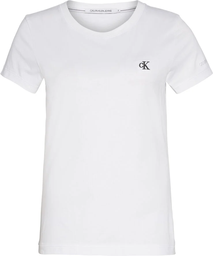 Calvin Klein CK EMBROIDERY SLIM TEE Yaf