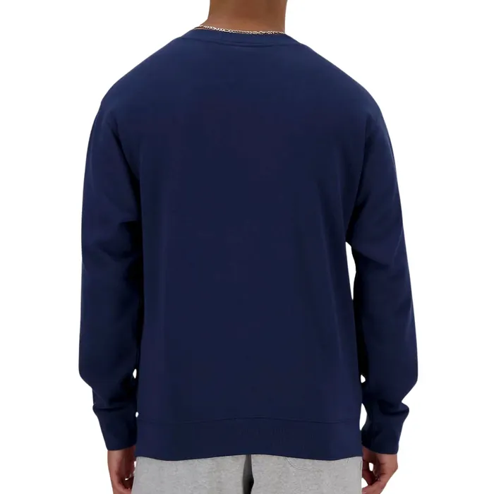 New Balance Sport Essentials French Terry Crew Sweater Heren