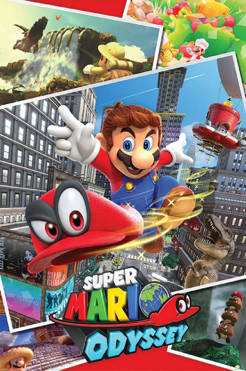 Poster Super Mario Odyssey, 61 x 91 cm