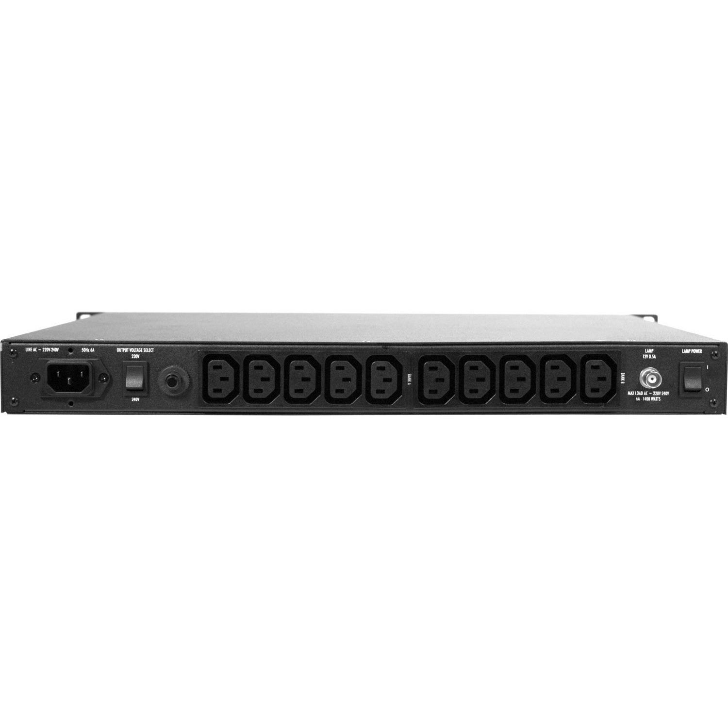 Furman P-1400 AR E Prestige Voltage Regulator Export 6A, 230V AC stroomverdeler