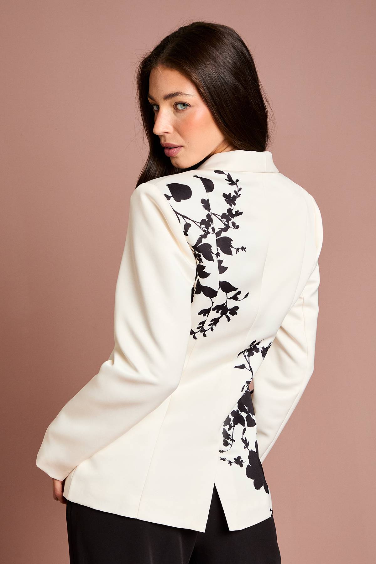 Coast Blazer Floral à Imprimé Placé