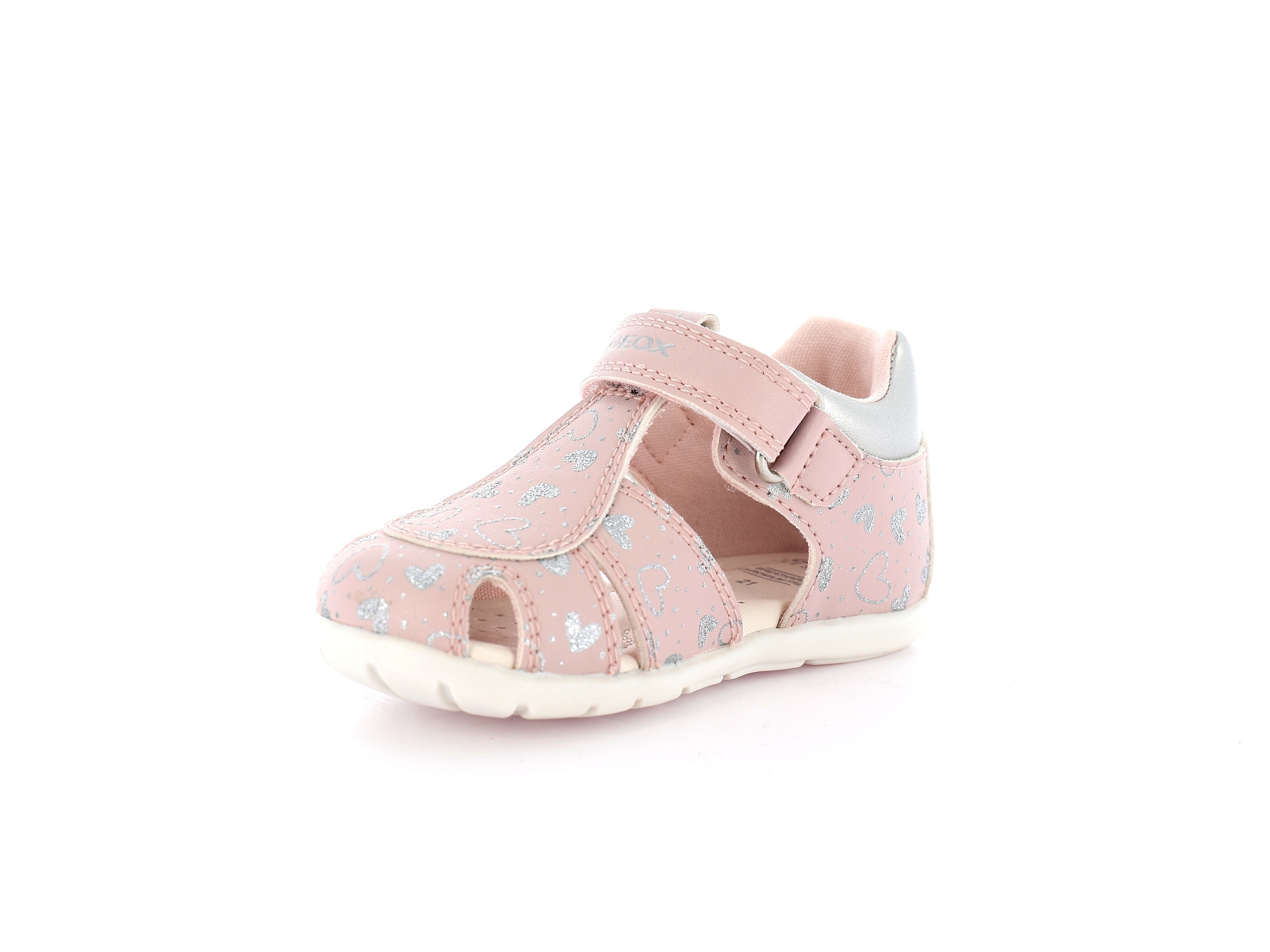 Geox-ELTHAN GIRL B451QC Matières combinées Rose