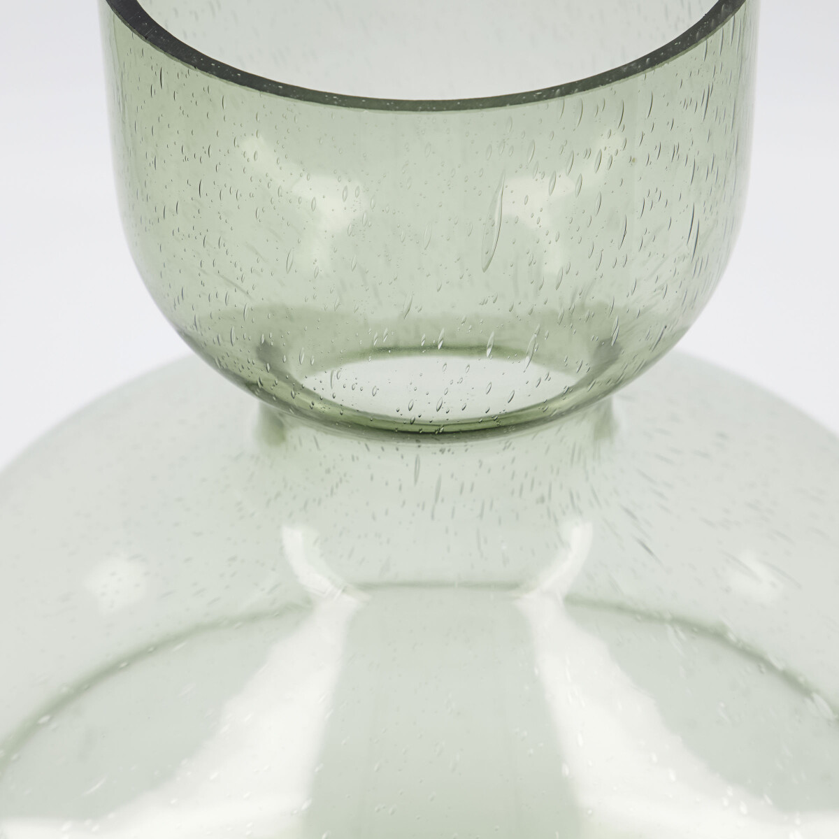 House Doctor - Vase - Organi - Glas - Grøn - 35 CM