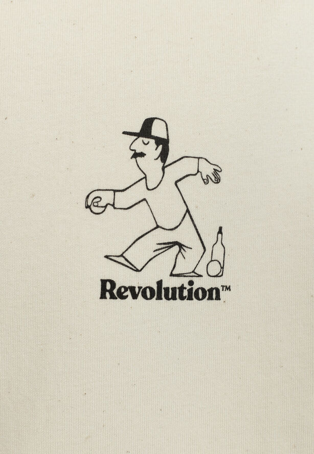 RVLT - Revolution Printed T-shirt Offwhite