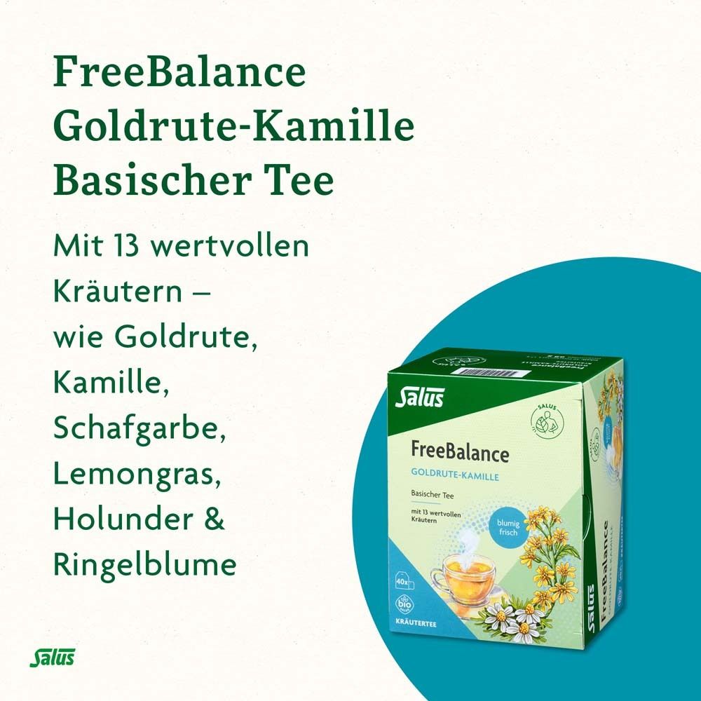 Salus® FREEBALANCE Goldrute-Kamille Tee Bio
