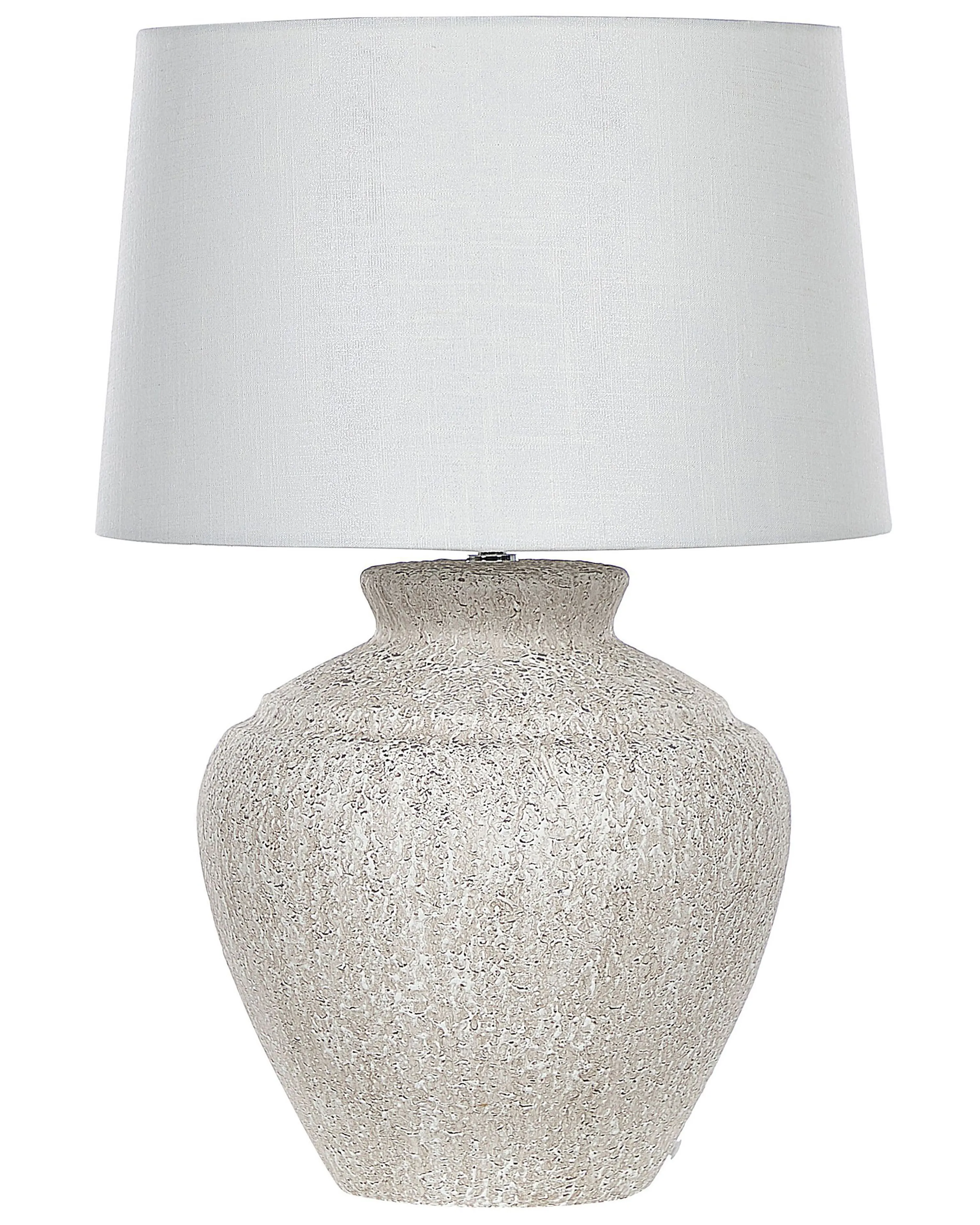 Tafellamp CAINE Keramiek Lichtbeige