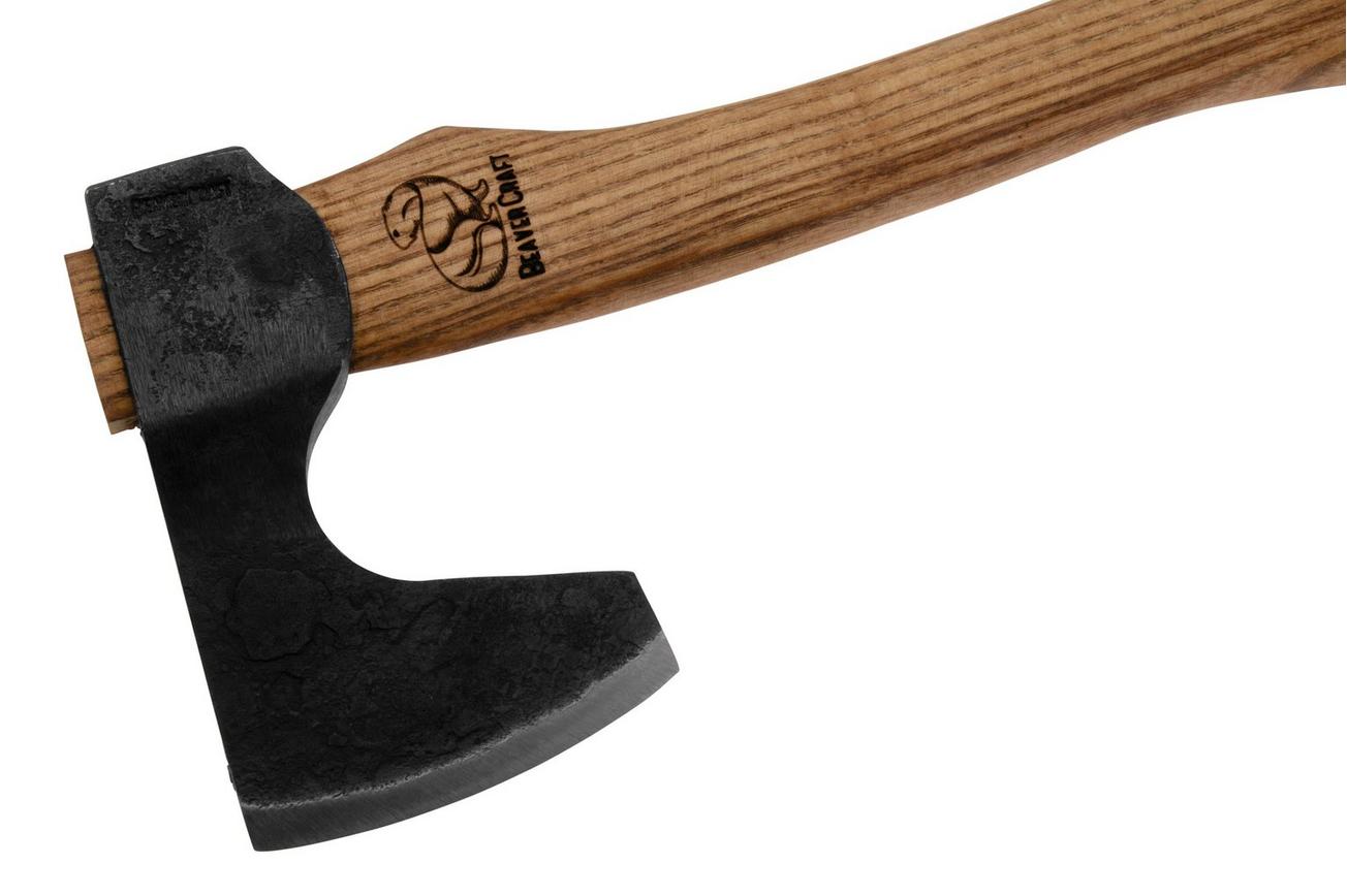 BeaverCraft AX6 Compact Long Bearded Bushcraft Hatchet, handbijl