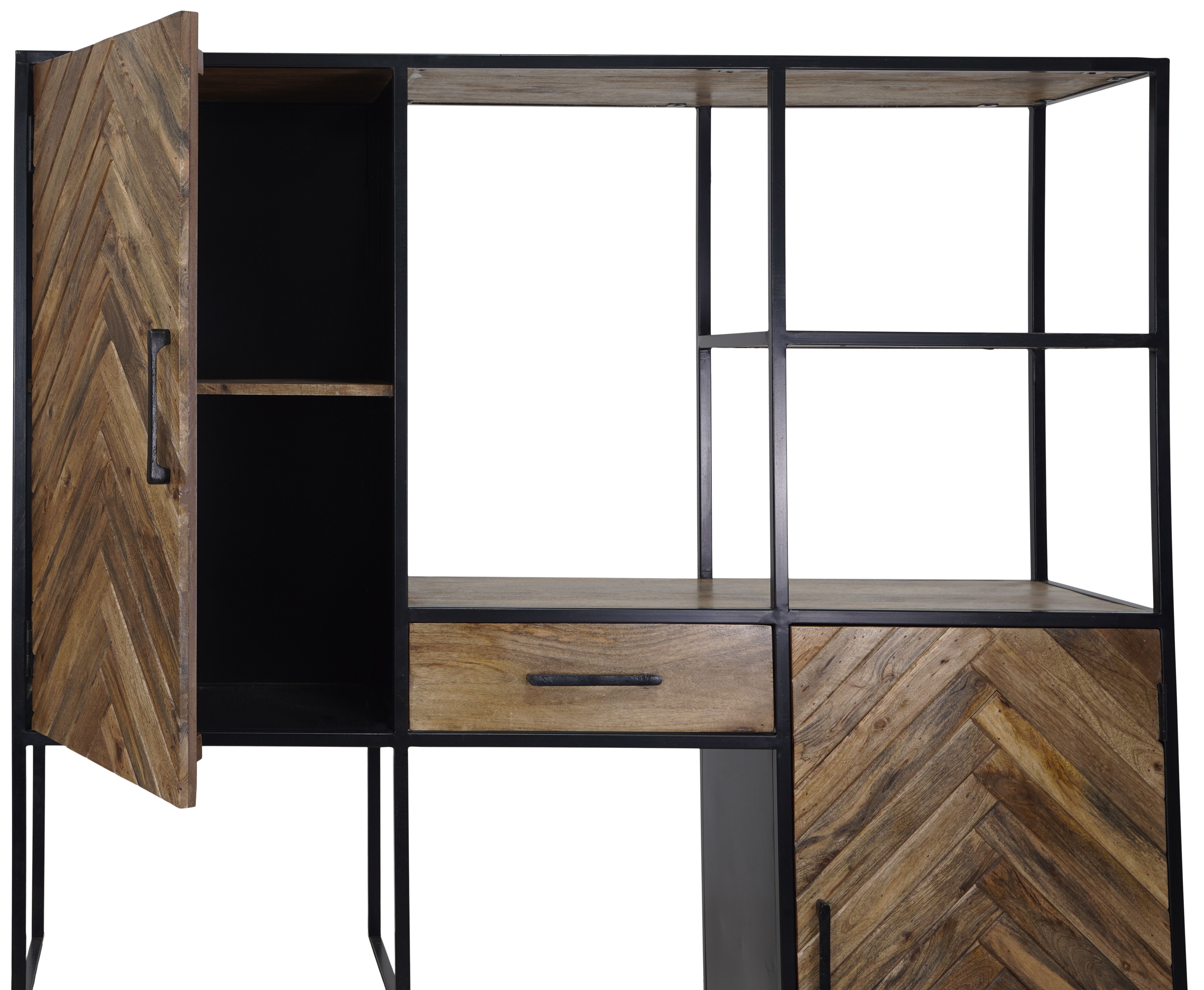 Bergkast Brooklyn B160 x D40 x H200 cm