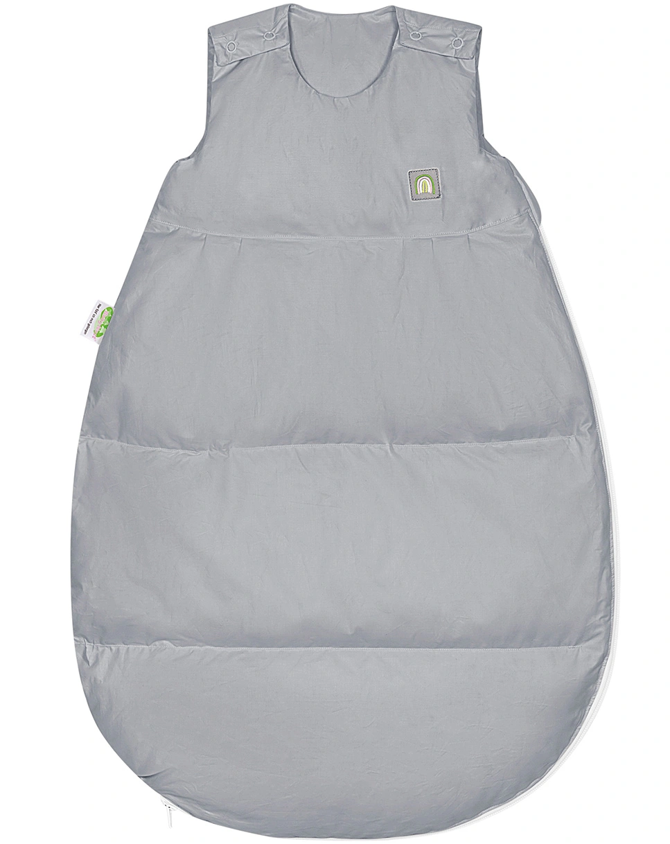 Daunen-Schlafsack THERMO-NEST in silber