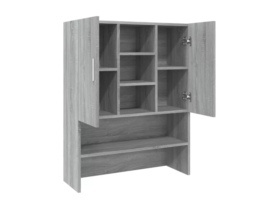 Meuble pour machine à laver Sonoma gris 70,5x25,5x90 cm