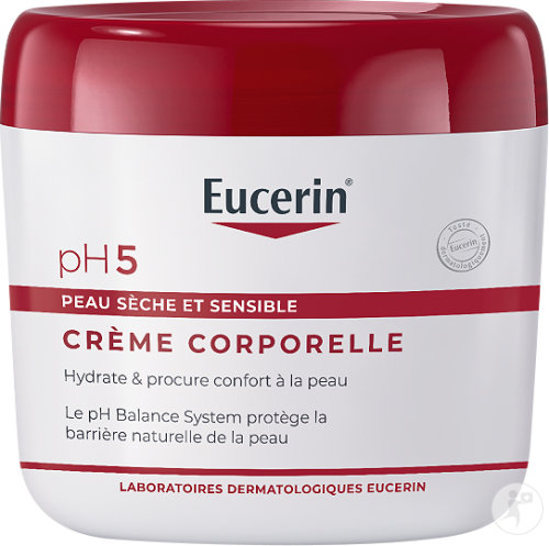 Eucerin pH5 Crème Corporelle Peau Sèche Et Sensible Pot 450ml