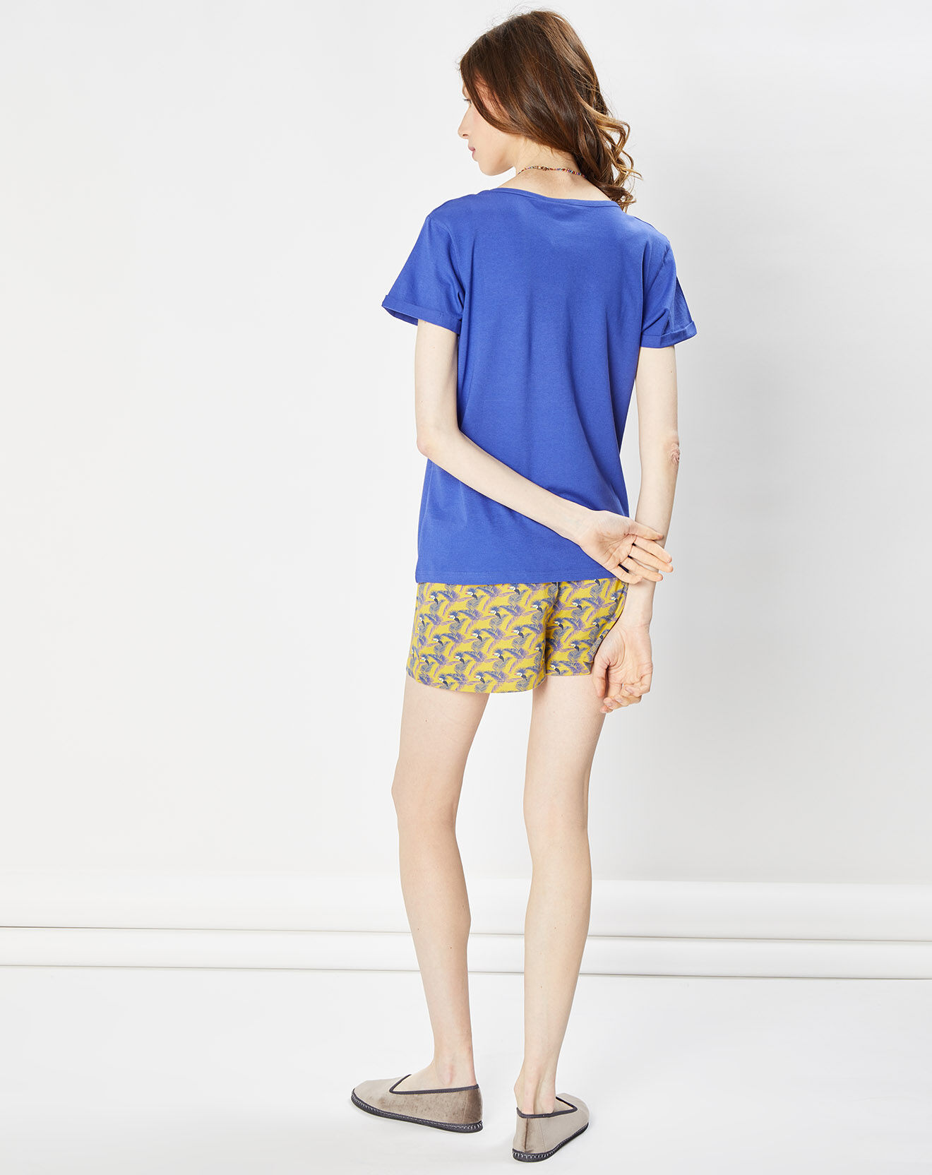 Arthur Pyjama imprimé bleu/jaune