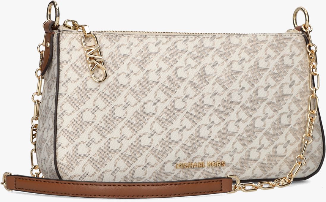 MICHAEL KORS beige michael kors schoudertas md chain pouchette