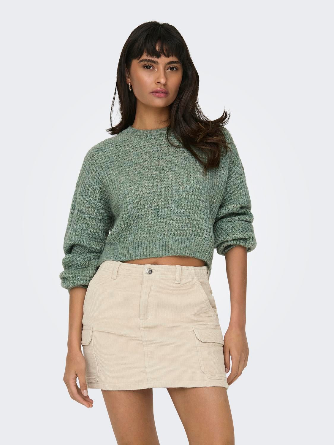 ONLMIKANI Strickpullover Lily Pad