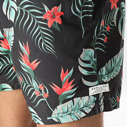 Short De Bain 03T9508M Floral Noir