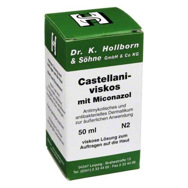 Castellani viskos mit Miconazol Lösung, 50 ml