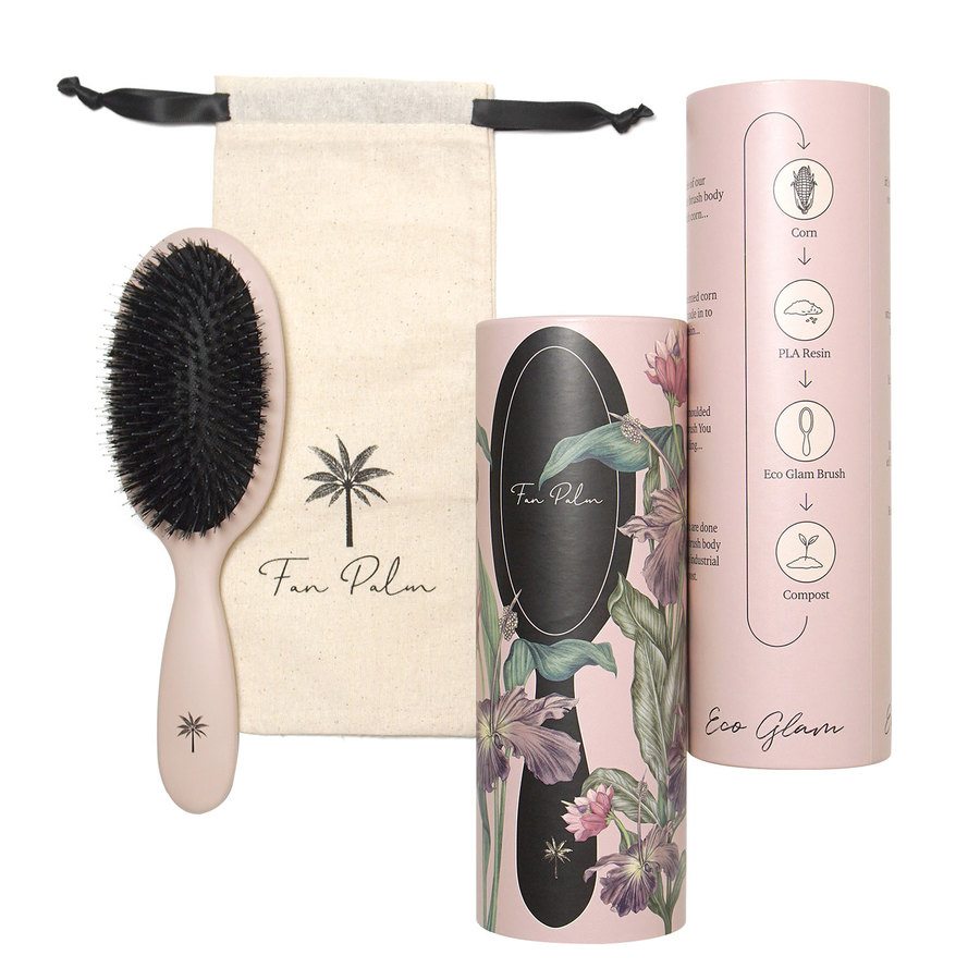 Fan Palm Nylon Brush Eco Glam Large