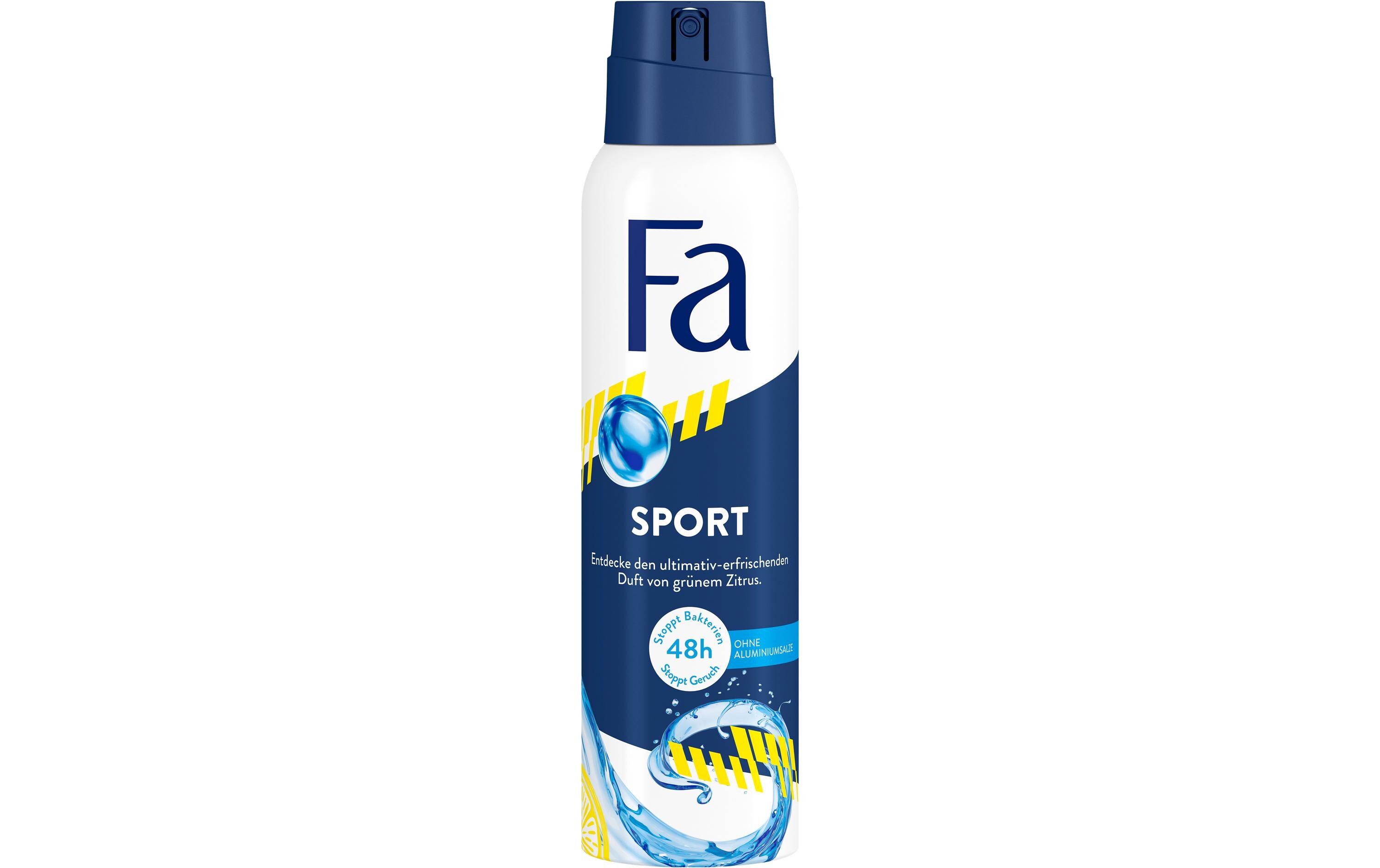Deo Spray Sport 150 mlVeganes Deo für bis zu 48 Stunden Schutz, ohne Aluminiumsalze