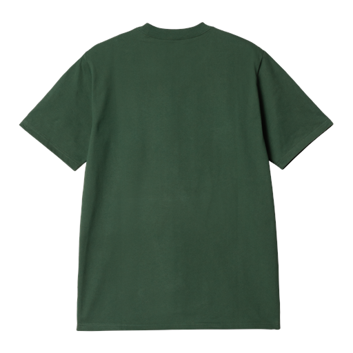 Carhartt WIP University T-shirt, Sycamore Tree/White, L