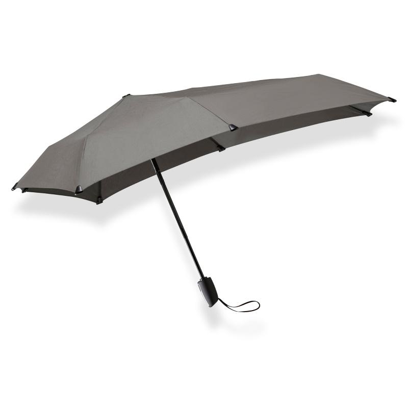 Senz° Mini Automatic Opvouwbare Storm Paraplu Grijs