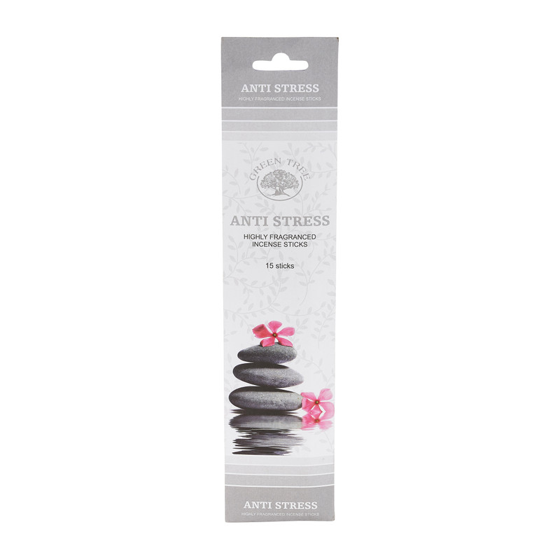 Wierooksticks Green Tree - anti-stress - 15 stokjes