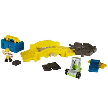 Fisher-Price Bob der Baumeister Sandspaß Brückenbausatz Spielset