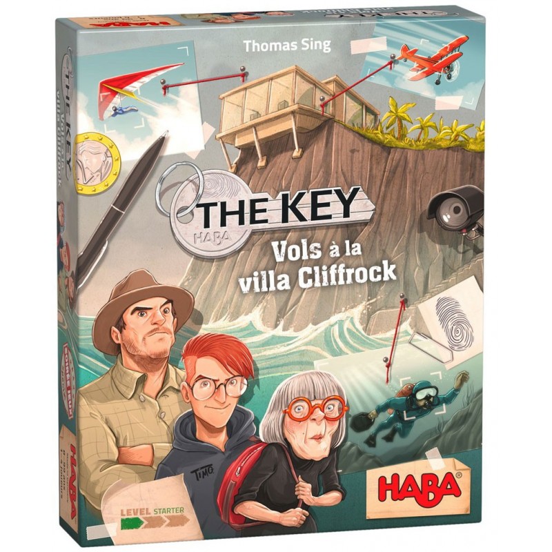 The key - Vols à la villa Cliffrock