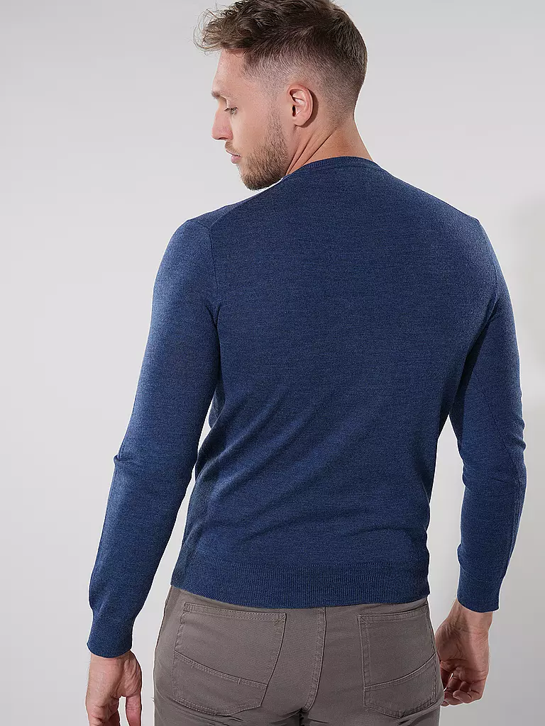 POLO RALPH LAUREN Pullover Slim Fit hellblau