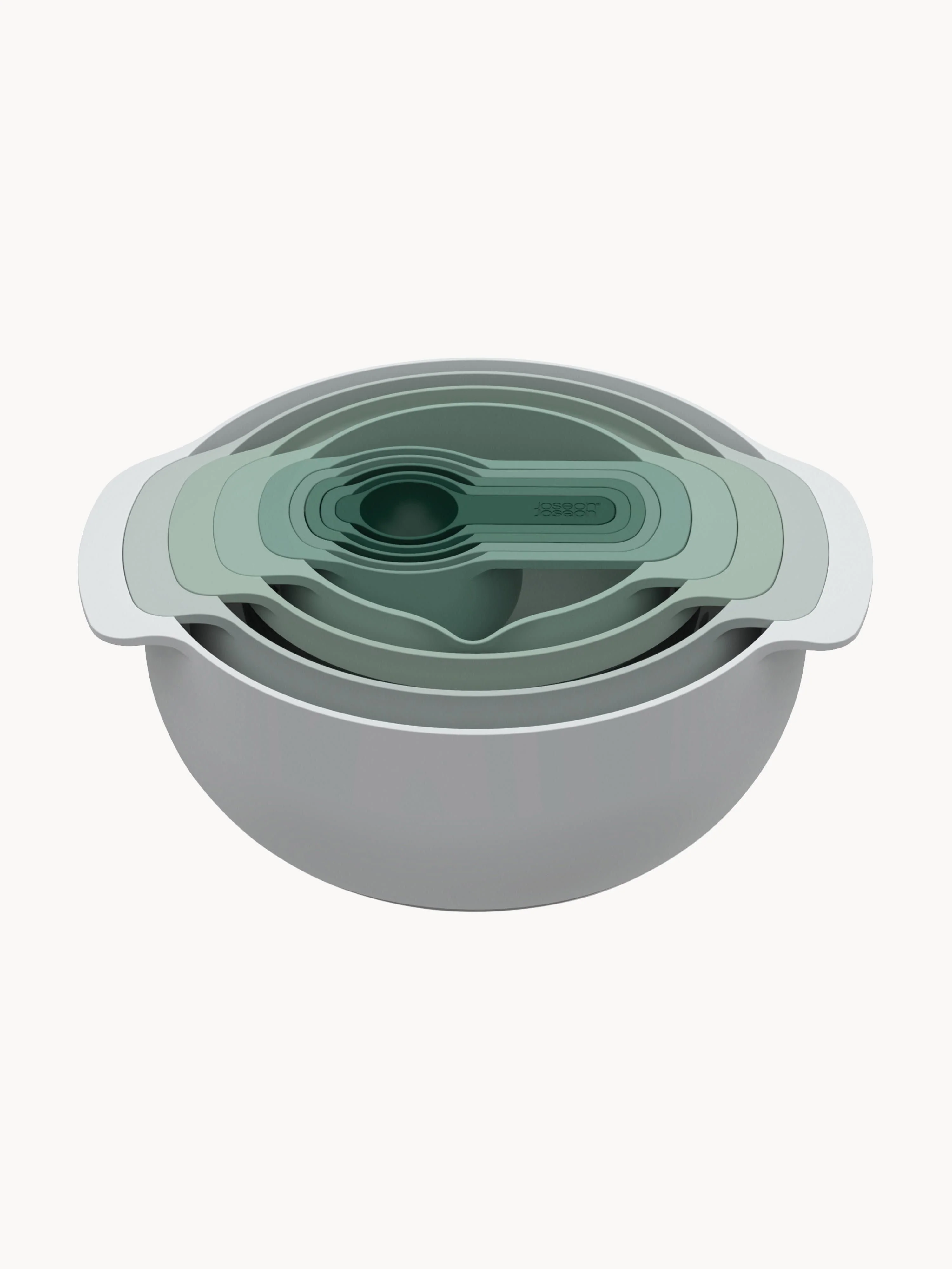 Schalen en maatlepels Nest Plus, 9-delig