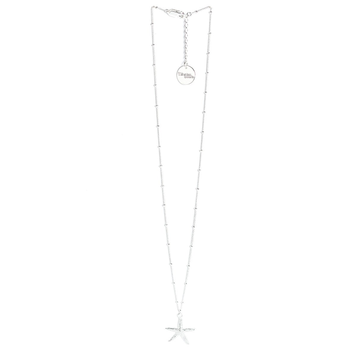 collier étoile plaqué argent - CLÉIA