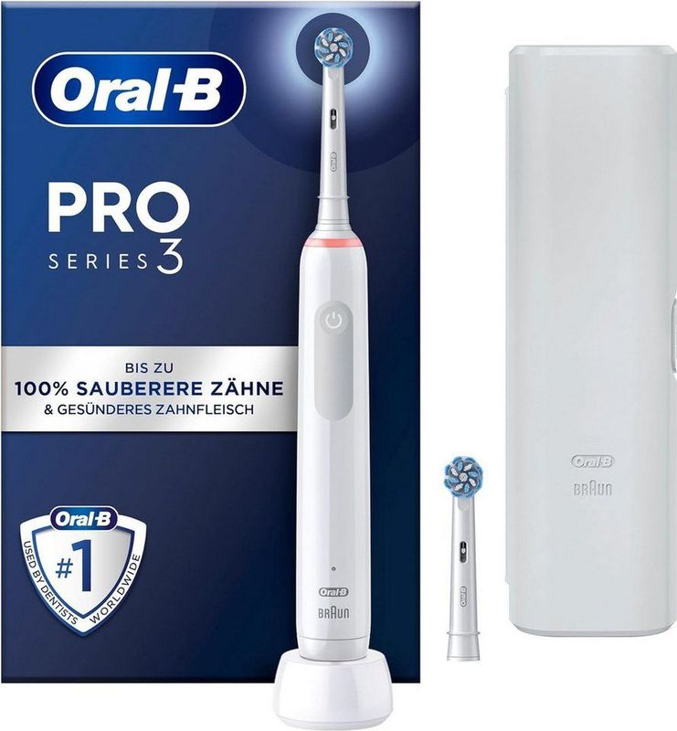 Oral-B - Pro 3 3500 - Elektrische Tandenborstel - Wit