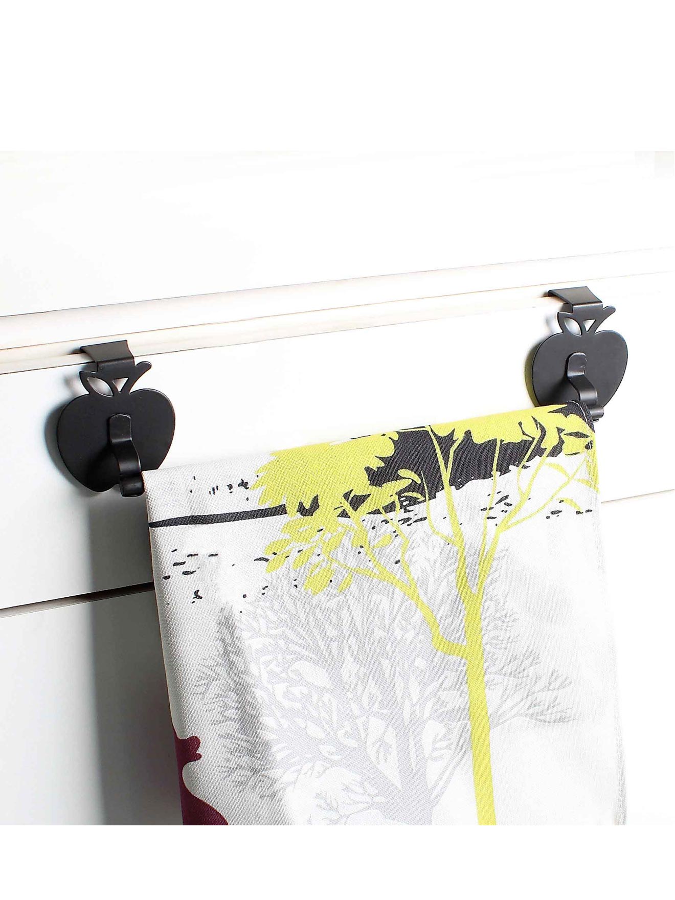 Porte torchon pour tiroir décor pomme