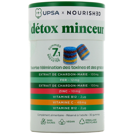 UPSA gummies détox minceur 7 en 1 - Perte de poids