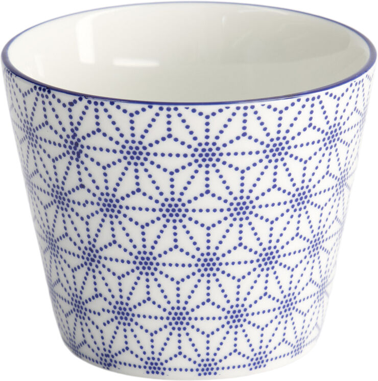 Tokyo Design Studio Nippon Blue Cup 8.3x6. 5cm 180ml Star F Blue/white