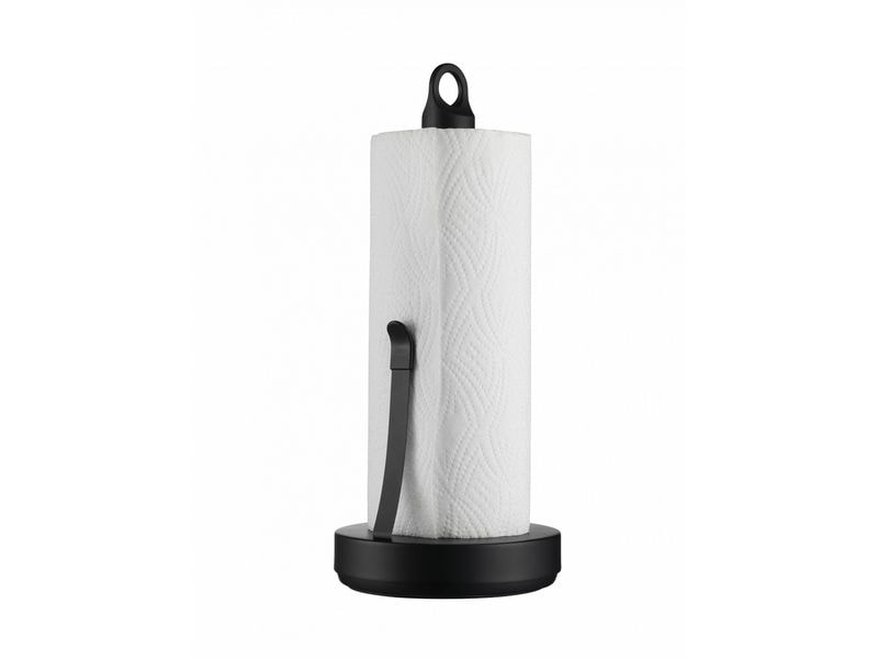 Blomus Küchenrollenhalter Loop Schwarz Papierrollenhalter