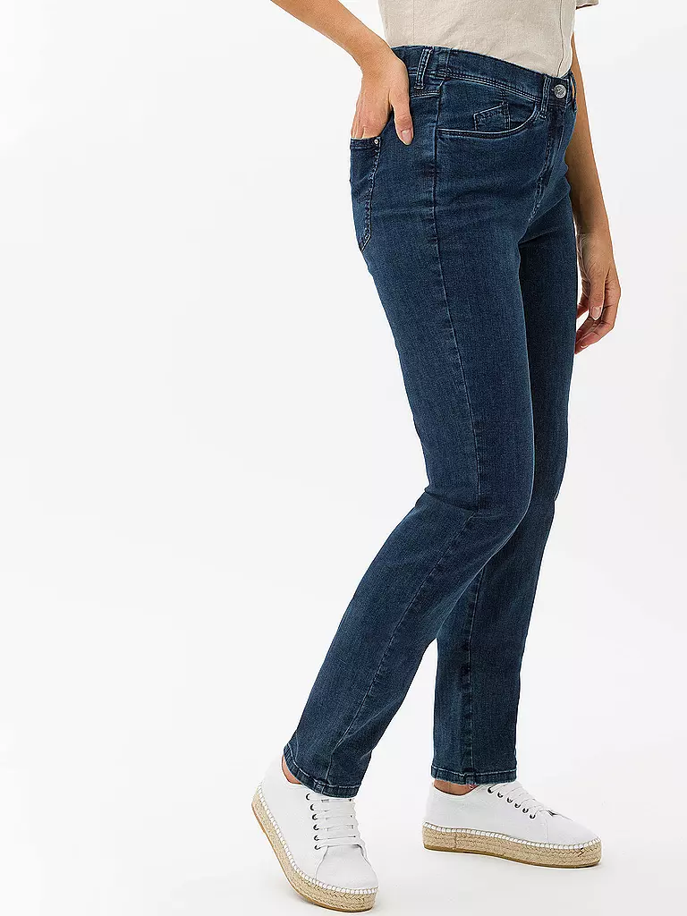 RAPHAELA BY BRAX Jeans Super Slim Fit LAURA SLASH blau