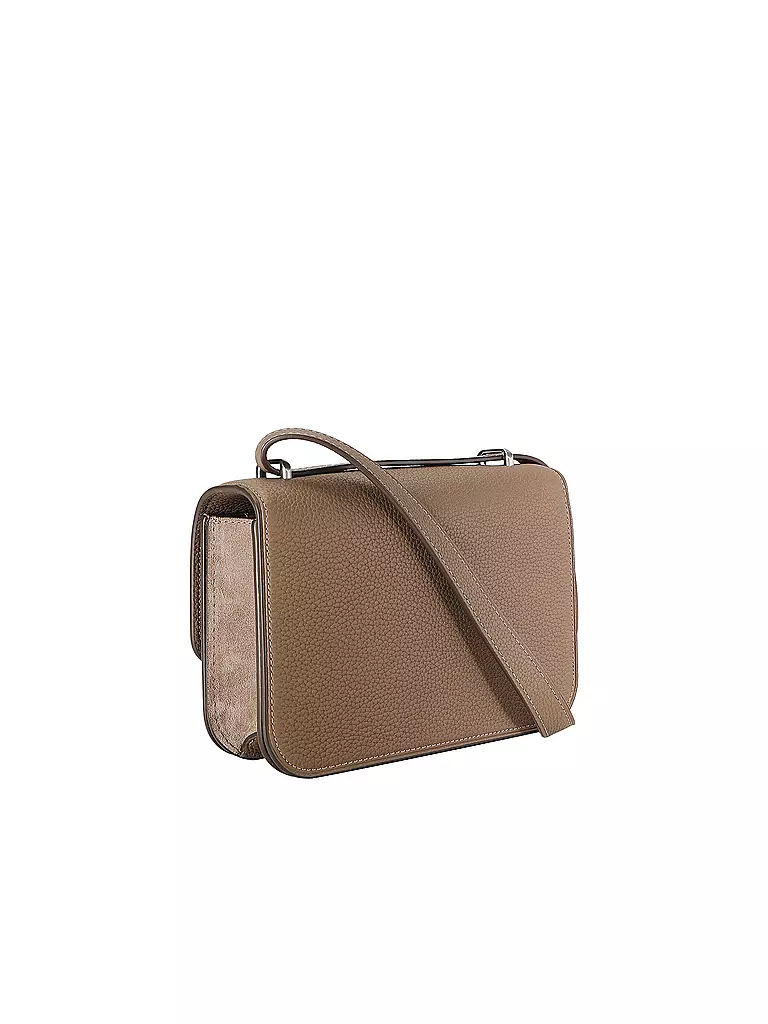 TORY BURCH Ledertasche - Umhängetasche ELEANOR Small braun