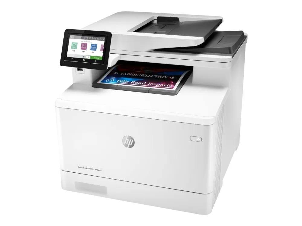 HP Color LaserJet Pro MFP M479fnw - Multifunktionsprinter - farve - laser - Legal (216 x 356 mm) (original) - A4/Legal (medie) - op til 27 spm (kopiering) - op til 27 spm (udskriver) - 300 ark - 33.6 Kbps - USB 2.0, LAN, Wi-Fi(n), USB vært