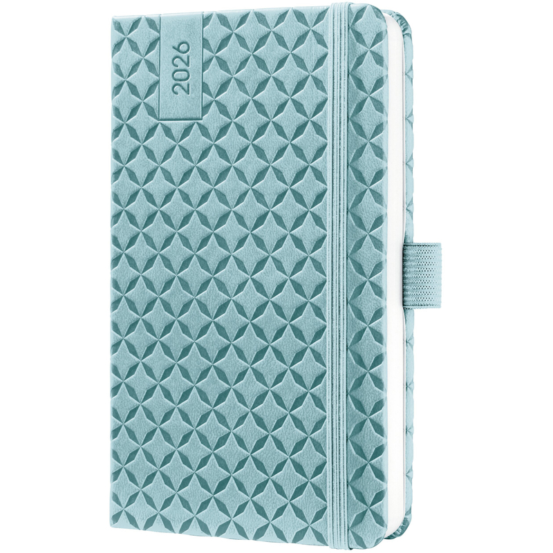 Jolie Agenda 2026 Flair, 1 Woche / 2 Seiten, sky blue