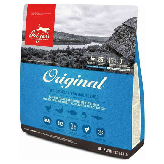 Croquettes chien adulte sans céréales à la viande & au poisson - 2 Kg