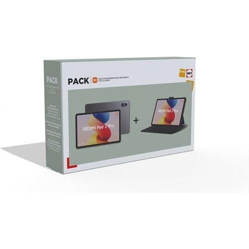 Tablette tactile Xiaomi Pack Android Redmi Pad 2 Pro 128Go Wi-Fi Gris + Cover clavier