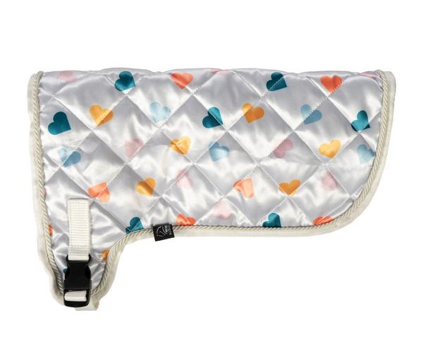 HKM KIDS Hobby Horsing Decke mit Print, weiß