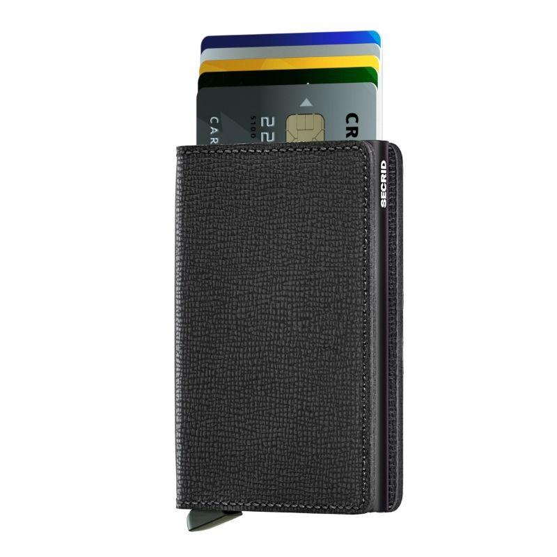 Secrid Slim Wallet Crisple Black