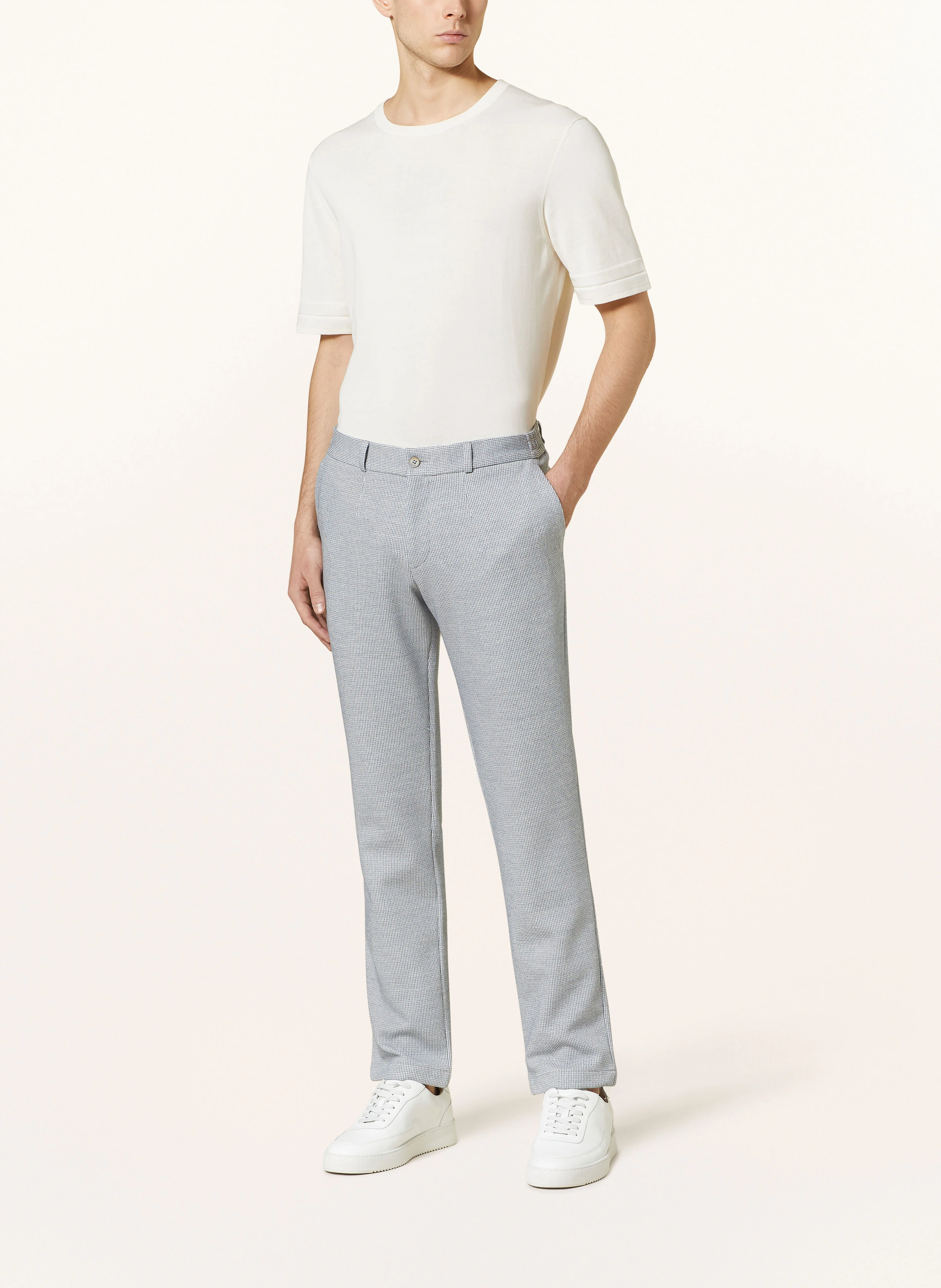 PAUL Anzughose Slim Fit aus Jersey