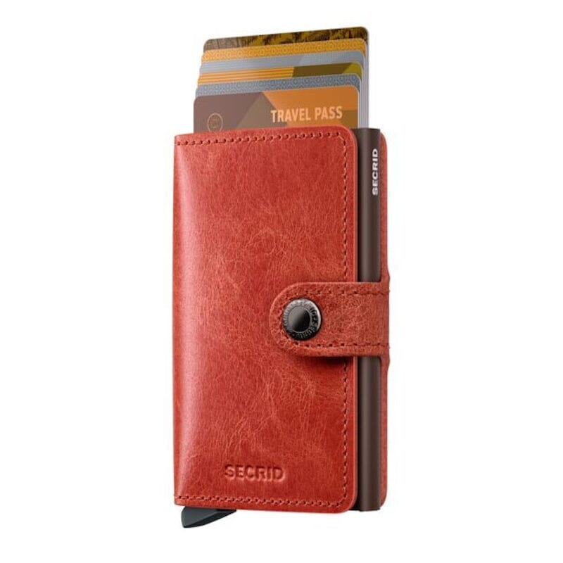 Secrid Mini Wallet Vintage Orange