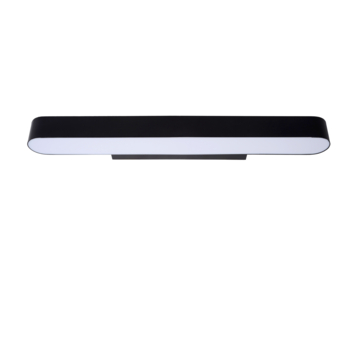 Lucide badkamer wandlamp Madelon IP44 zwart